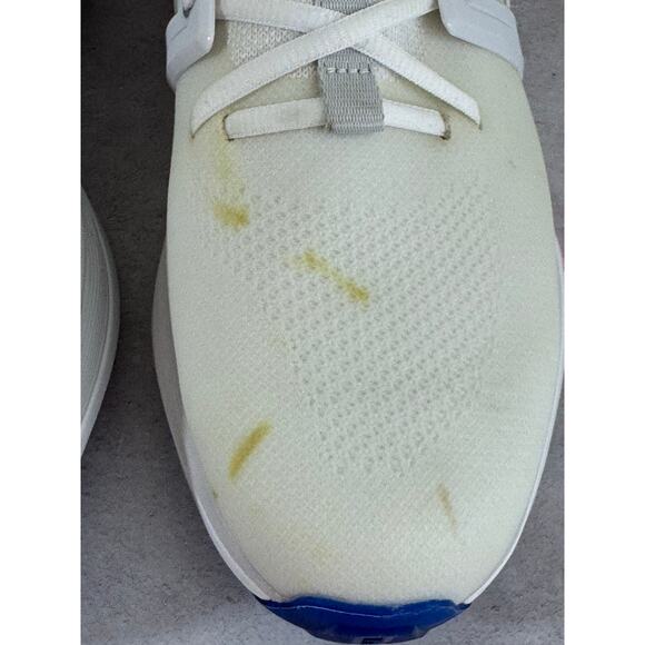 Footjoy FJ Men's HyperFlex Golf Shoes White/Blue 51118 Size 10M Read - Picture 6 of 12